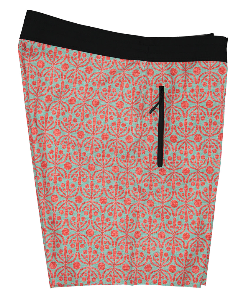 Futah - Short de Bain Aquatique & Rouge Flora (5)