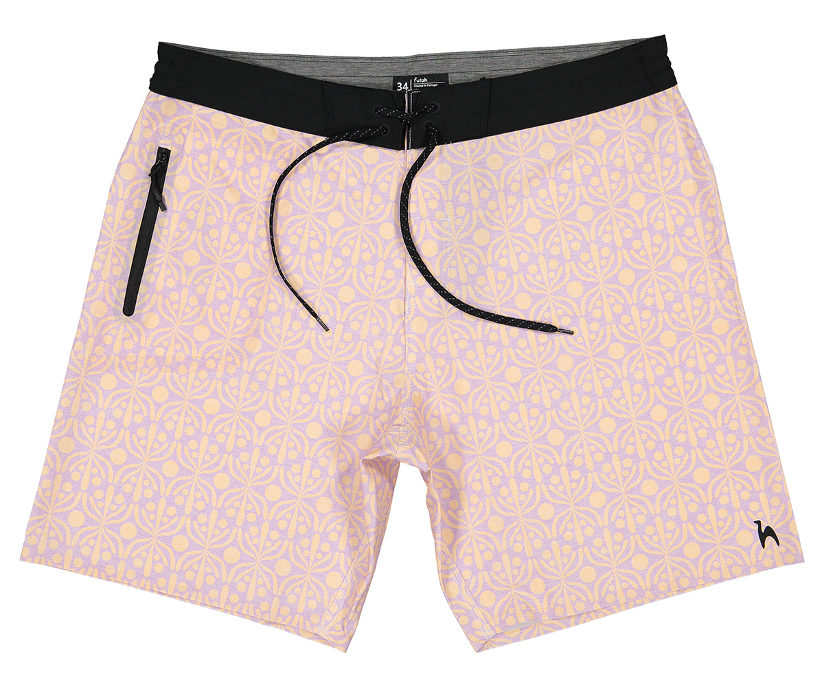 Futah - Calções de Banho Flora Mocha & Violeta (4)