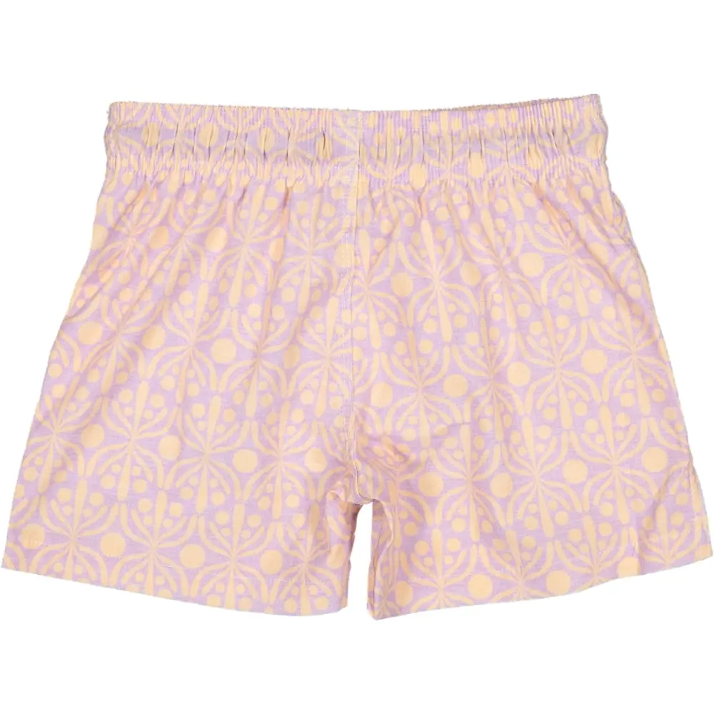 Futah - Short de Bain Enfant Moka & Violet Flora (4)