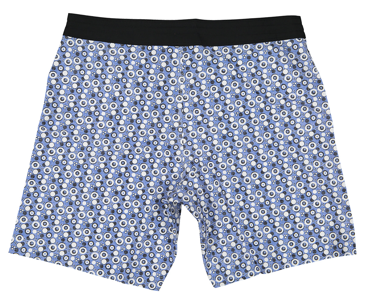 Futah - Calções de Banho Vortex Azul & Branco (5)