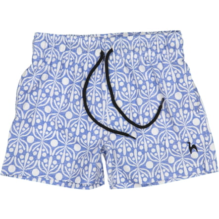 Futah Short de Bain & Blanc Flora