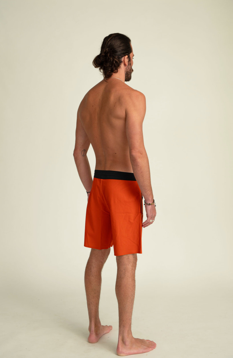 Futah - Short de Bain Rouille Ericeira (3)