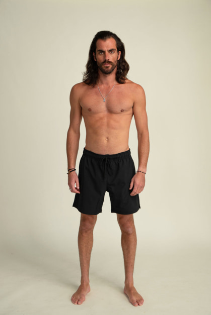 Short de Bain Classique Noir Ericeira (2)