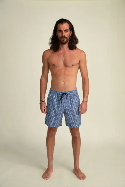 Calções de Banho Clássicos Pulse Azul (2)