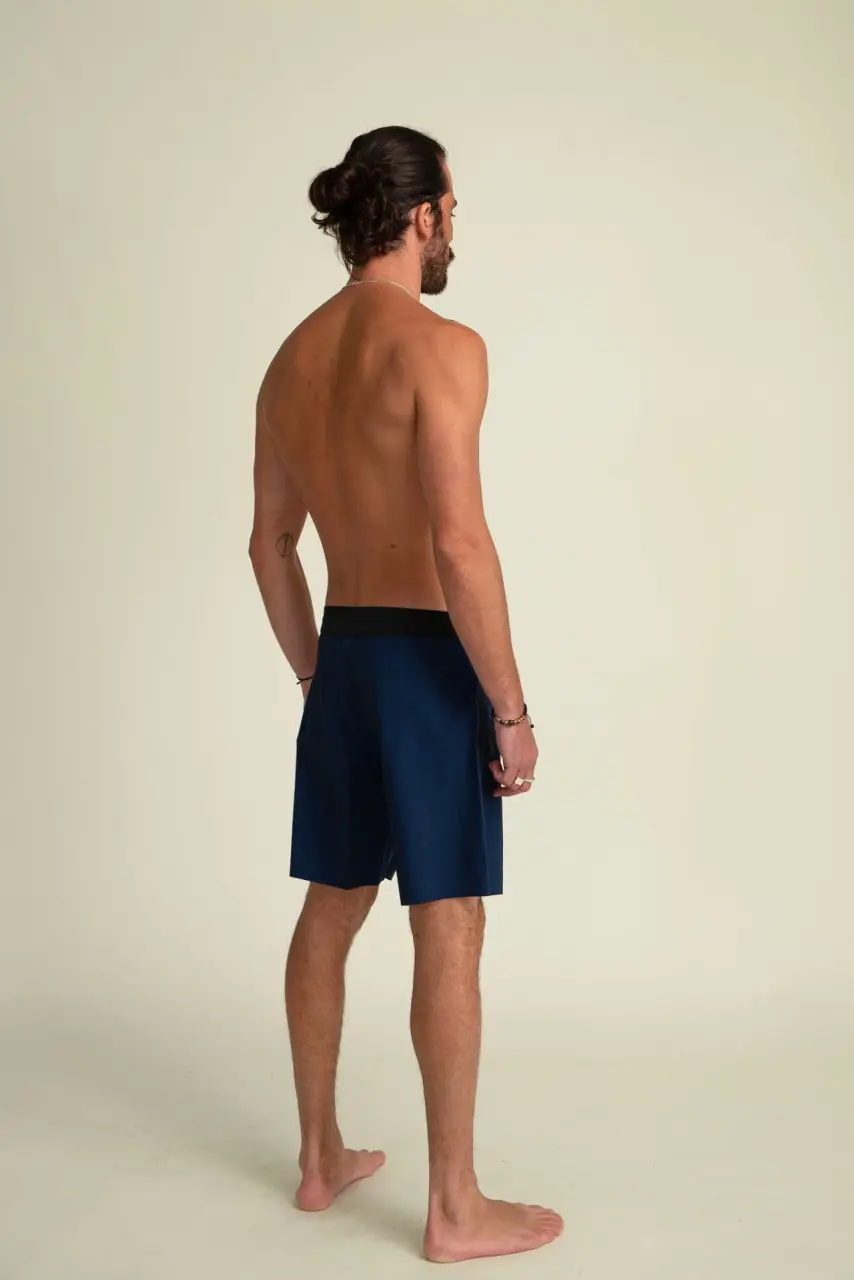 Futah - Short de Bain Bleu Foncé Ericeira (3)