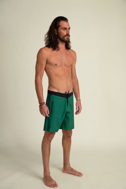 Short de Bain SCP Vert Végétal Ericeira