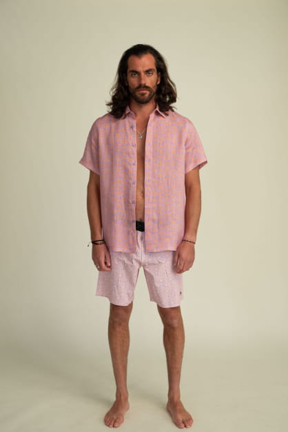 Futah Flora Moka Chemise