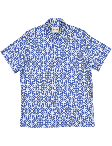 Flora Bleu & Blanch Chemise