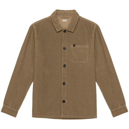 Veste en velours côtelé beige
