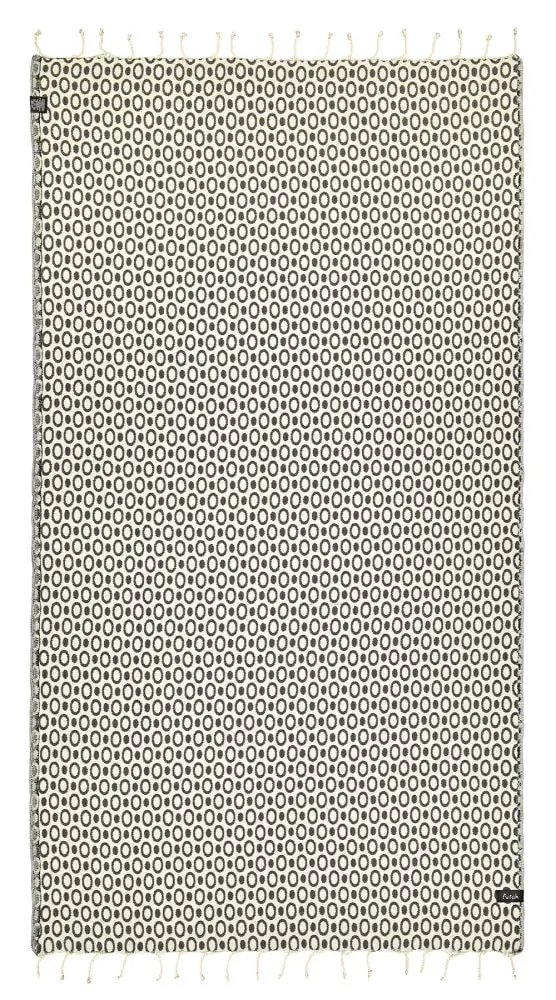 Futah - Pulse Preto Toalha de Praia (2)