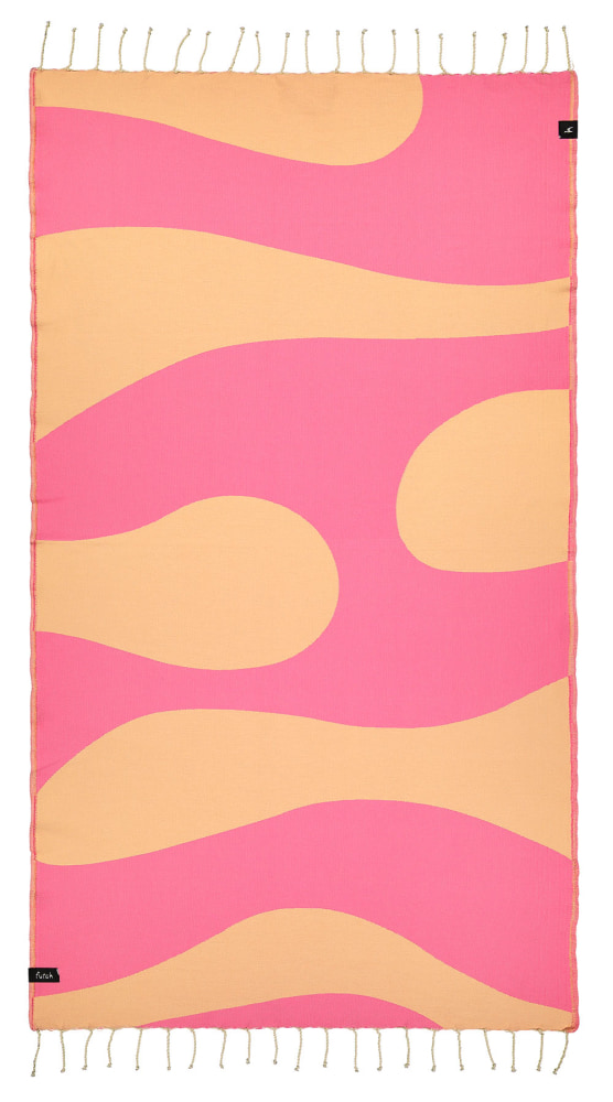 Futah - Aether Rosa Toalha de Praia (1)