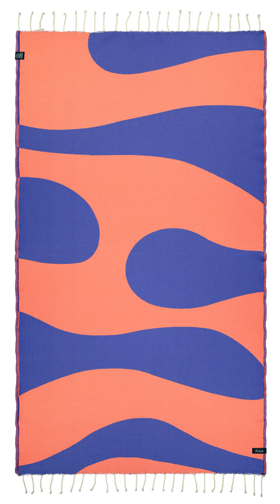Futah - Aether Roxo Toalha de Praia (2)