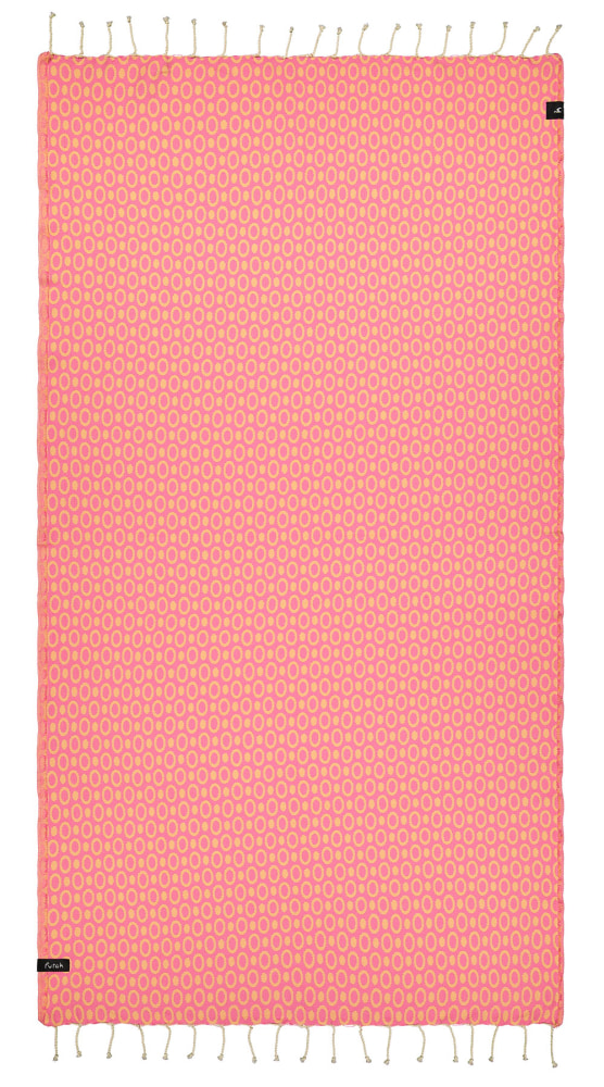 Futah - Pulse Rose Serviette de Plage (1)