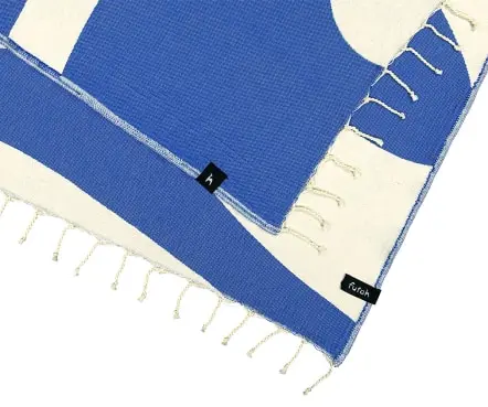 Aether Azul Toalha de Praia (2)