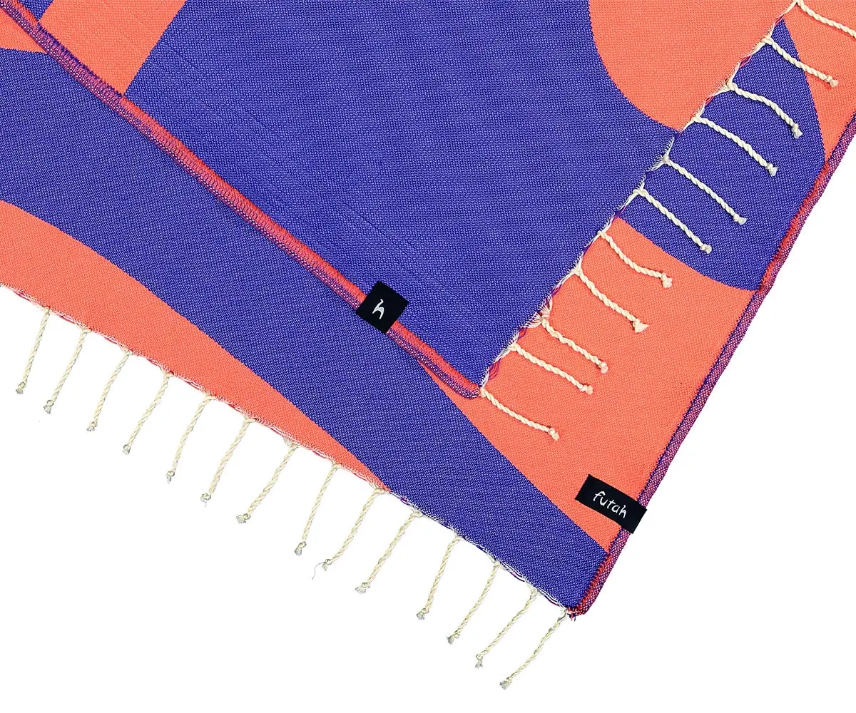 Futah - Aether Roxo Toalha de Praia (3)