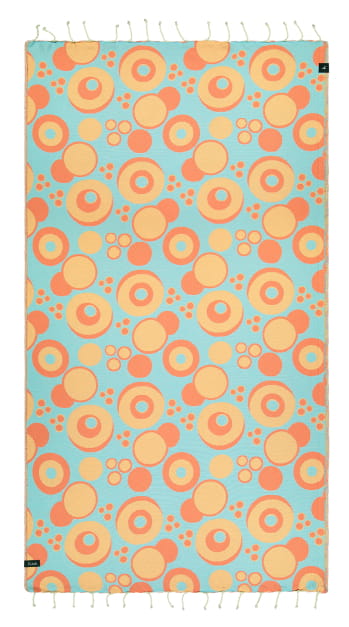Vortex Aquatique et Corail Serviette de Plage