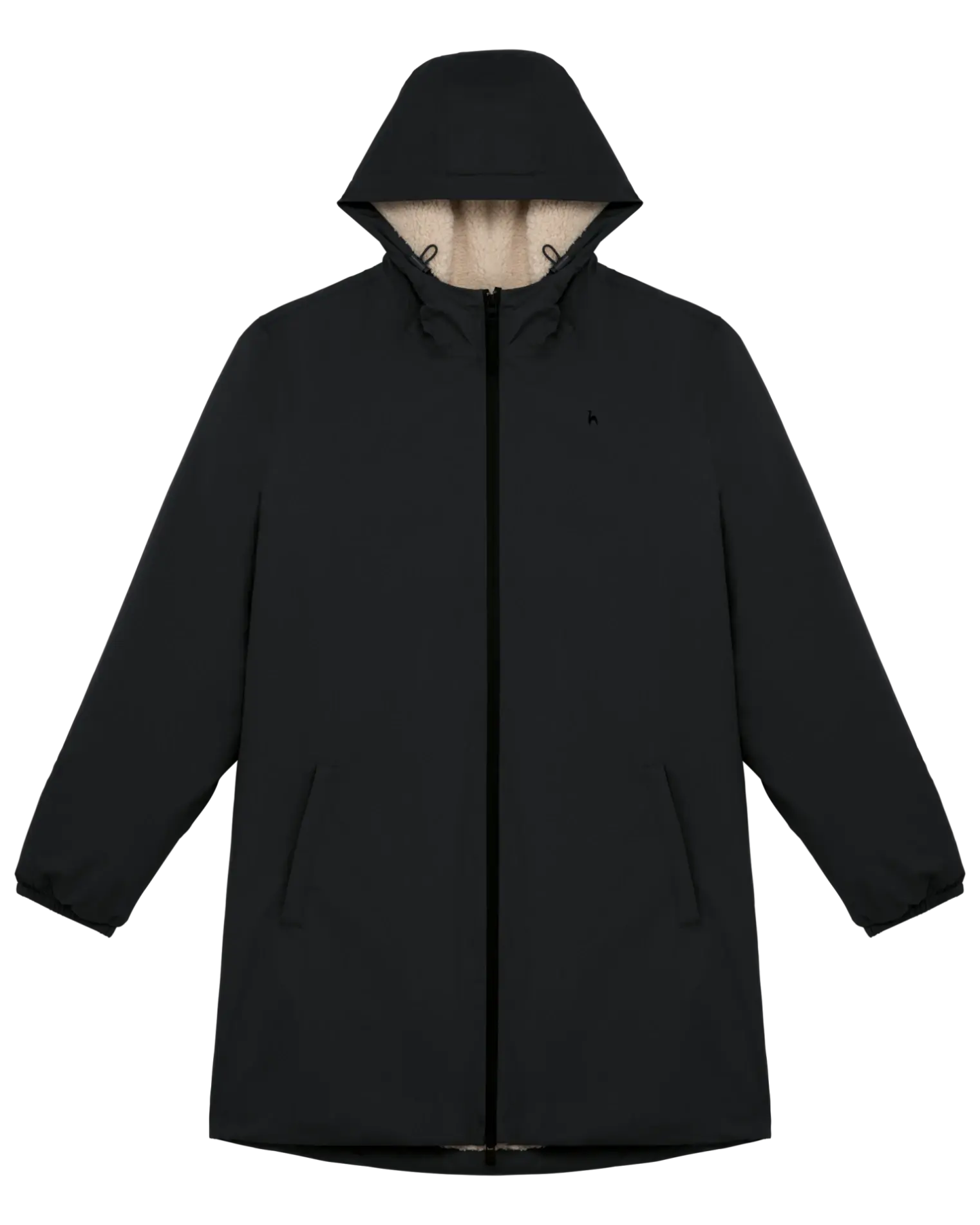 Futah - Parka de Inverno Preta (1)