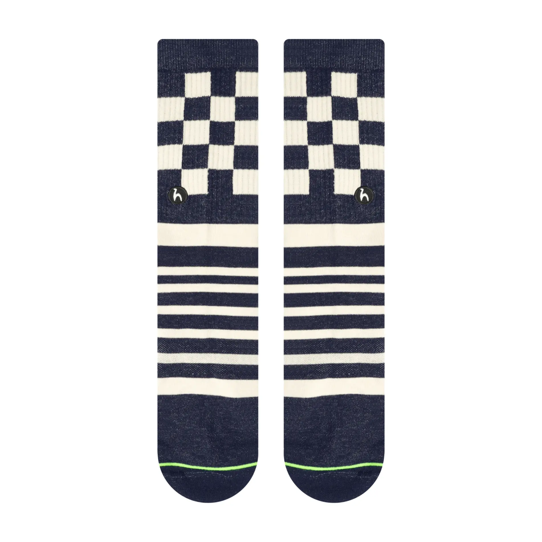Futah - Chaussettes Chess Bleu (2)