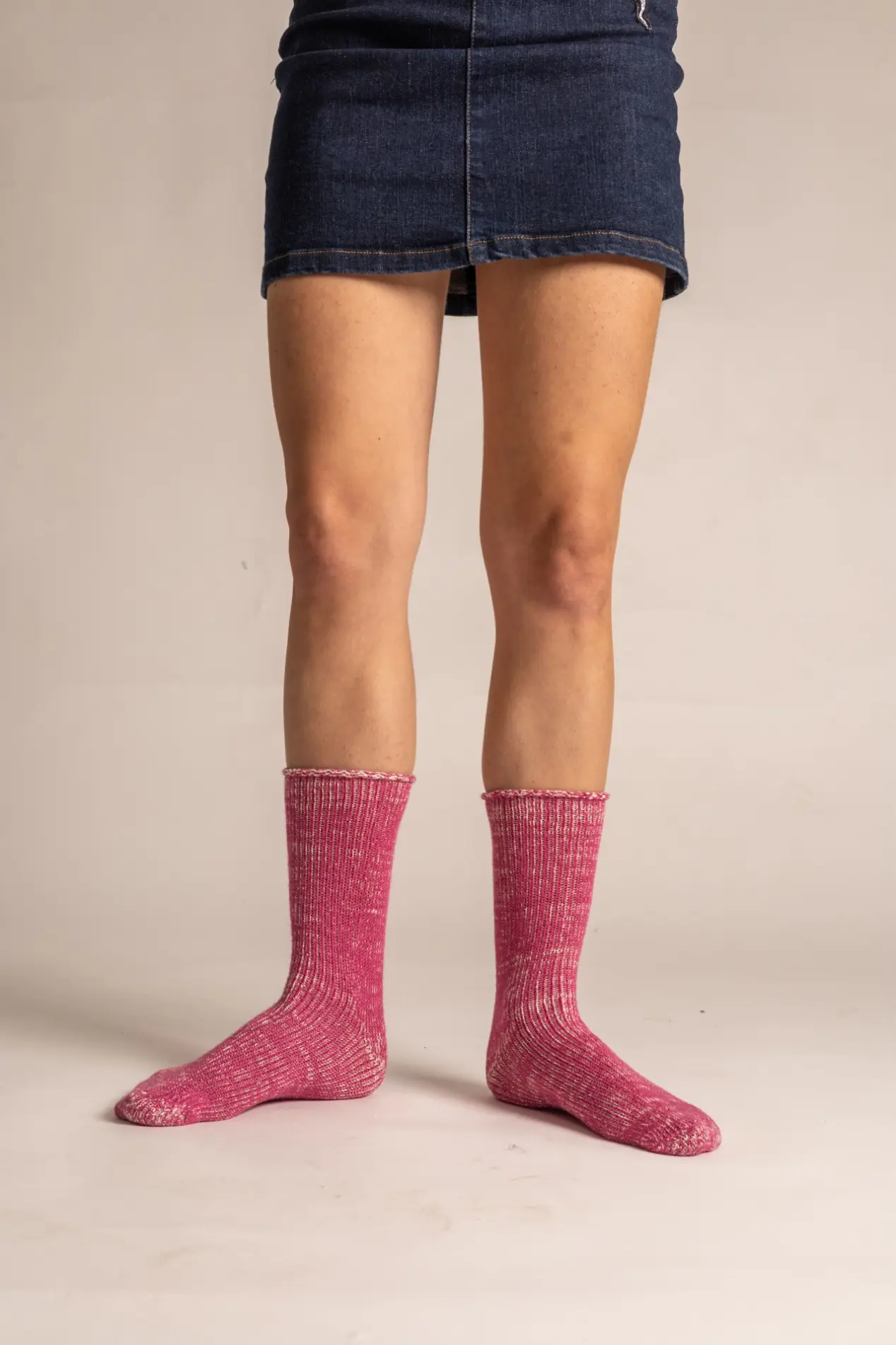 Futah - Bamboo  Pink Socks (3)