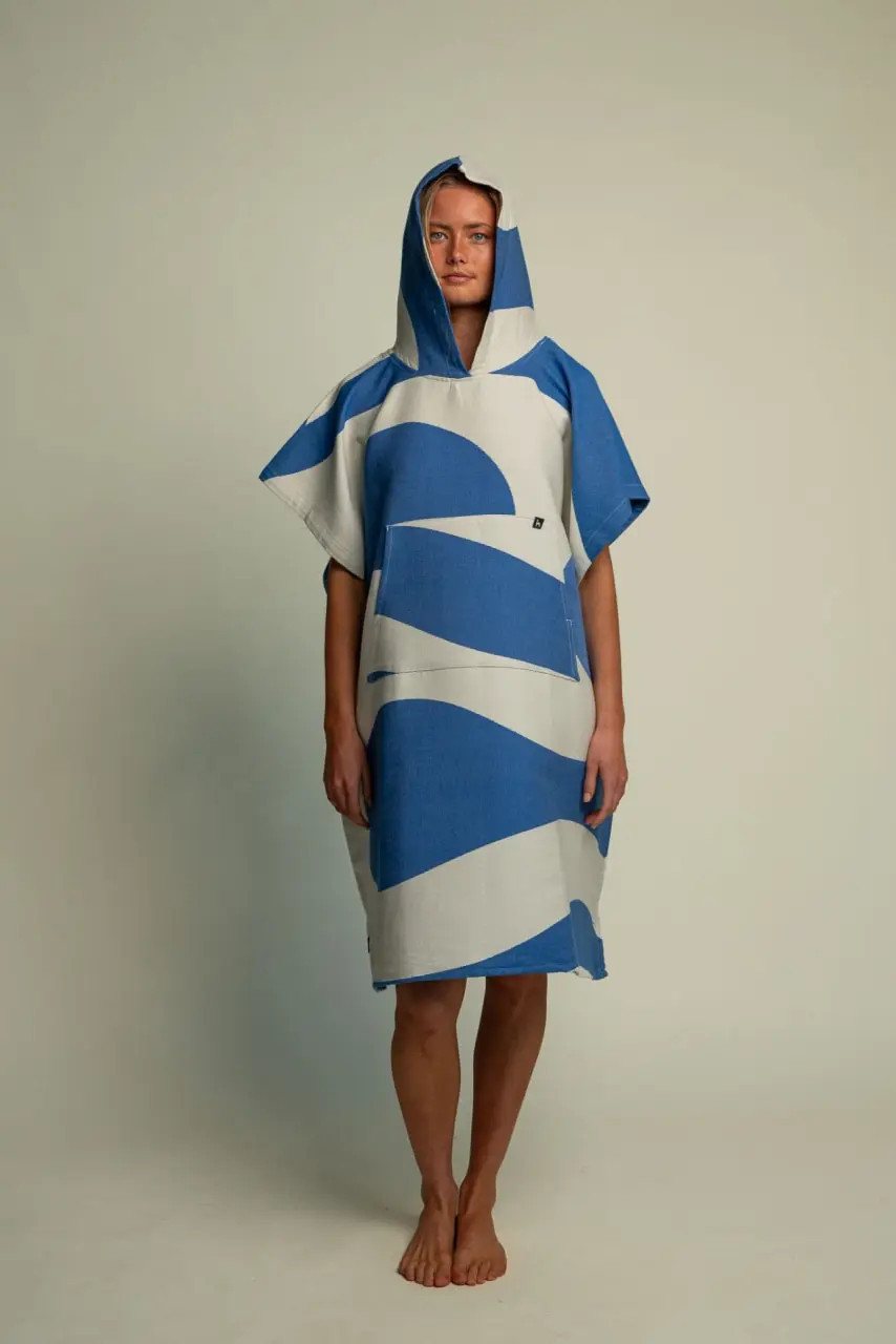 Futah - Poncho Aether Bleu (3)