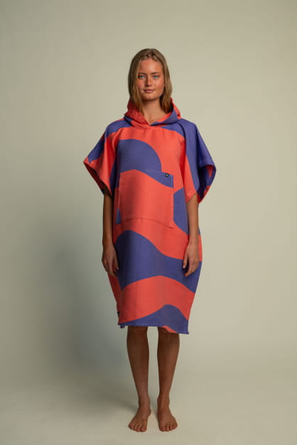 Futah Poncho Aether Pourpre