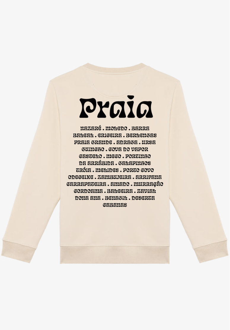 Futah - Sweatshirt Coton Biologique Raw - Plage (2)