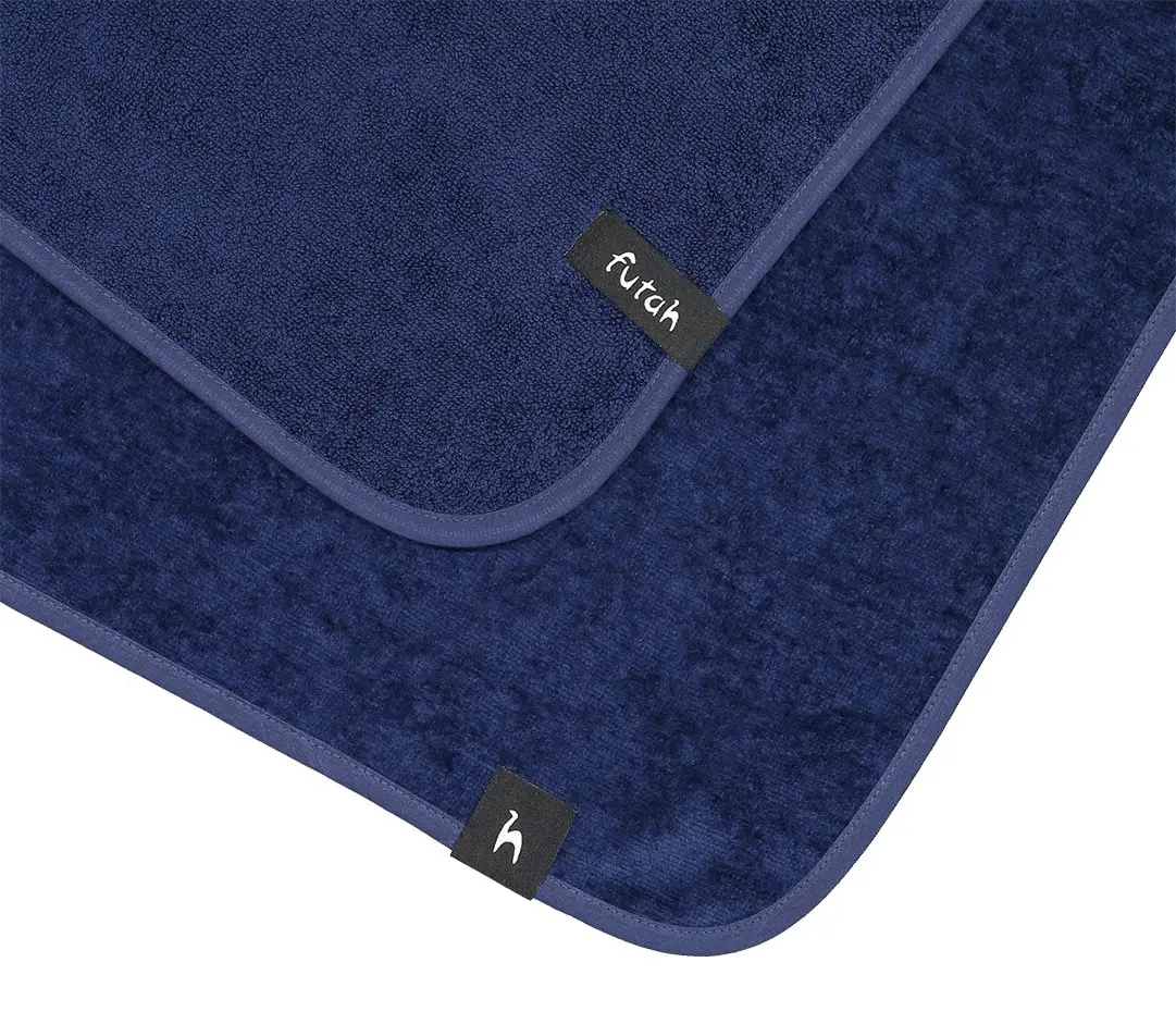 Futah - Ericeira Azul Marinho Toalha em Turco (2)