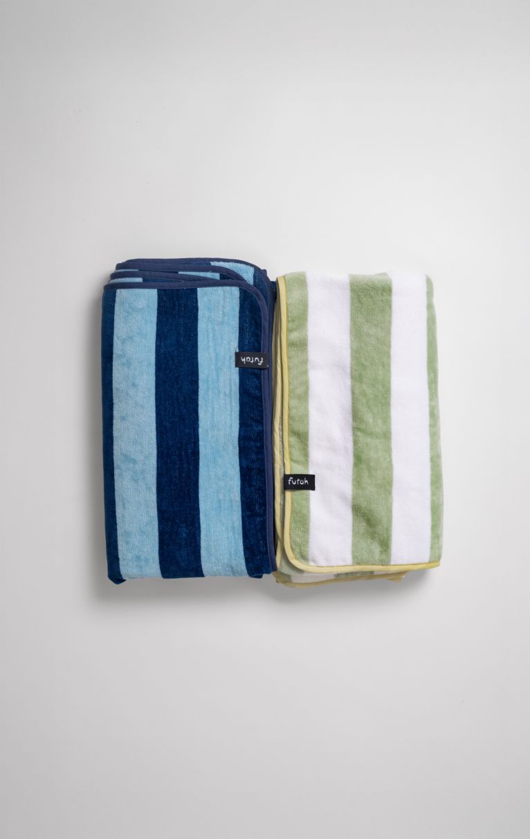 Futah - Bedu Vert Serviette Épongé (2)