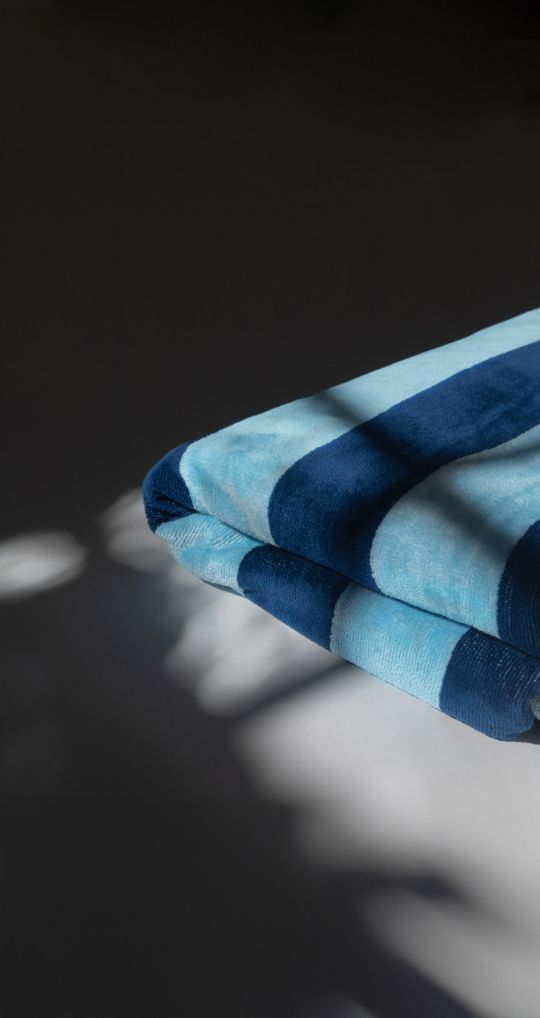 Futah - Bedu Deux Bleus Serviette Épongé (2)