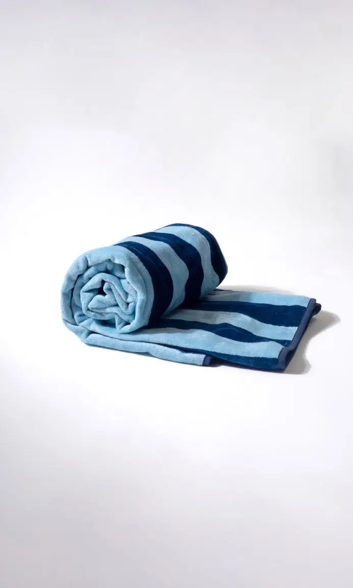 Futah - Bedu Two Blues Terry Towel (3)
