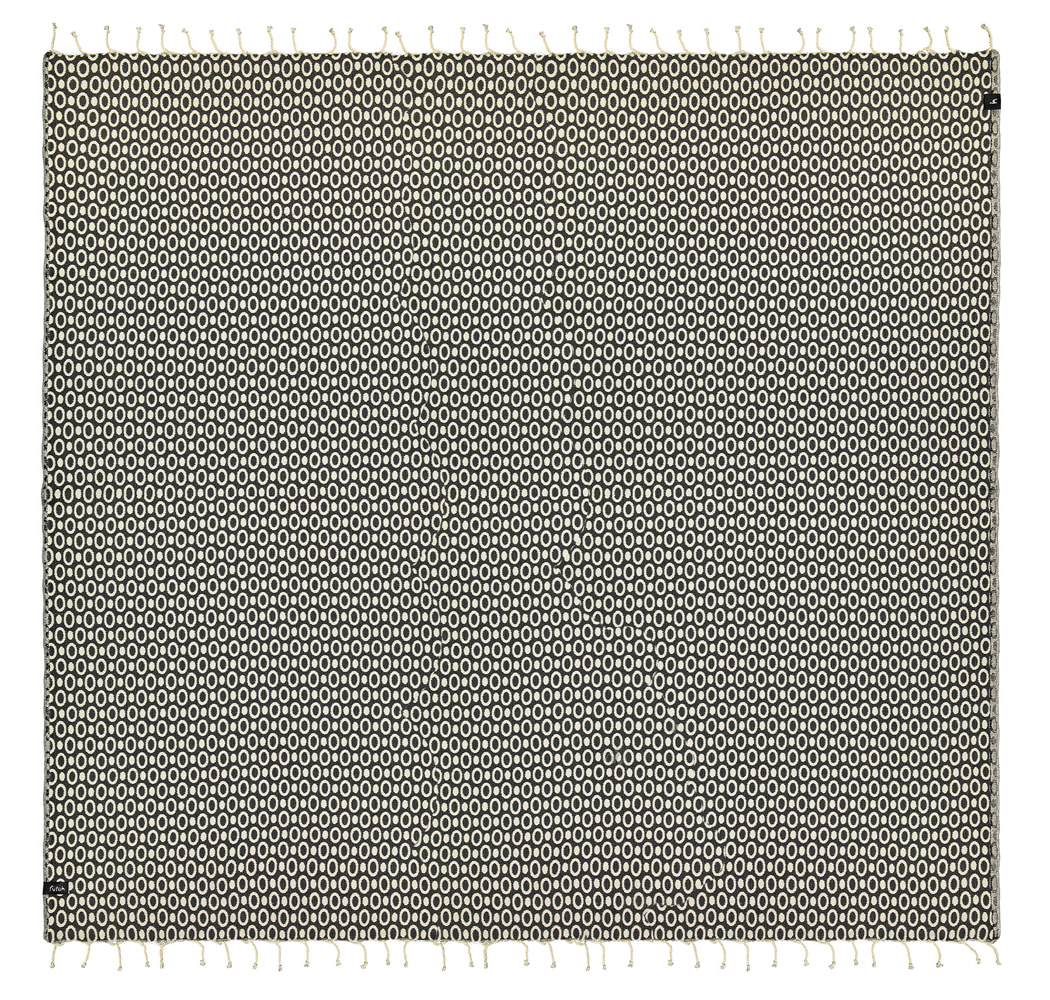 Futah - Pulse Noire Serviette de Plage XL (1)