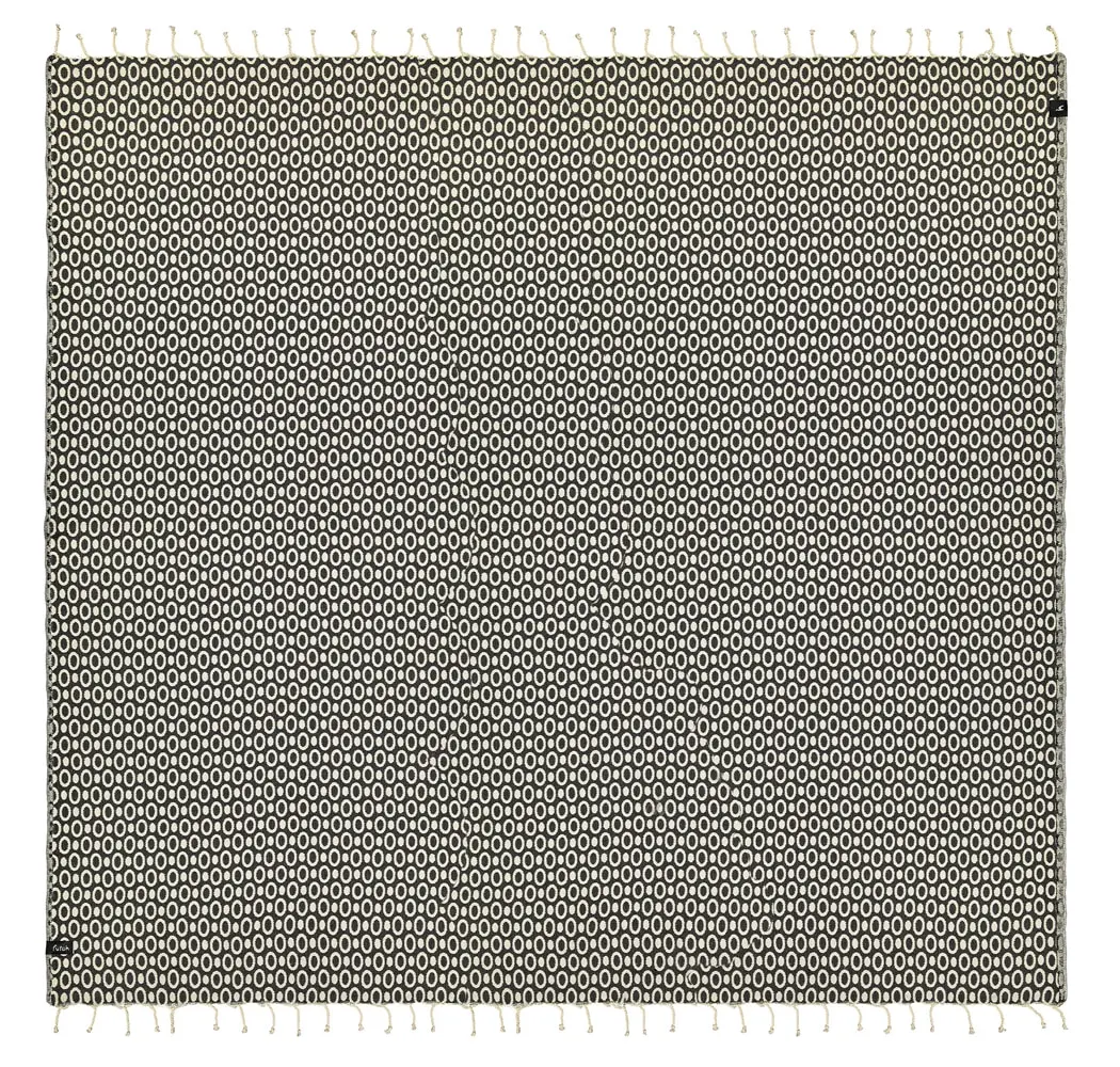 Futah - Pulse Noire Serviette de Plage XL (1)