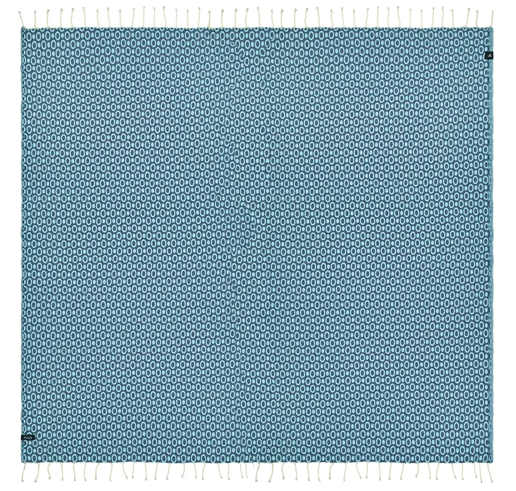 Futah - Pulse Bleu Serviette de Plage XL (2)