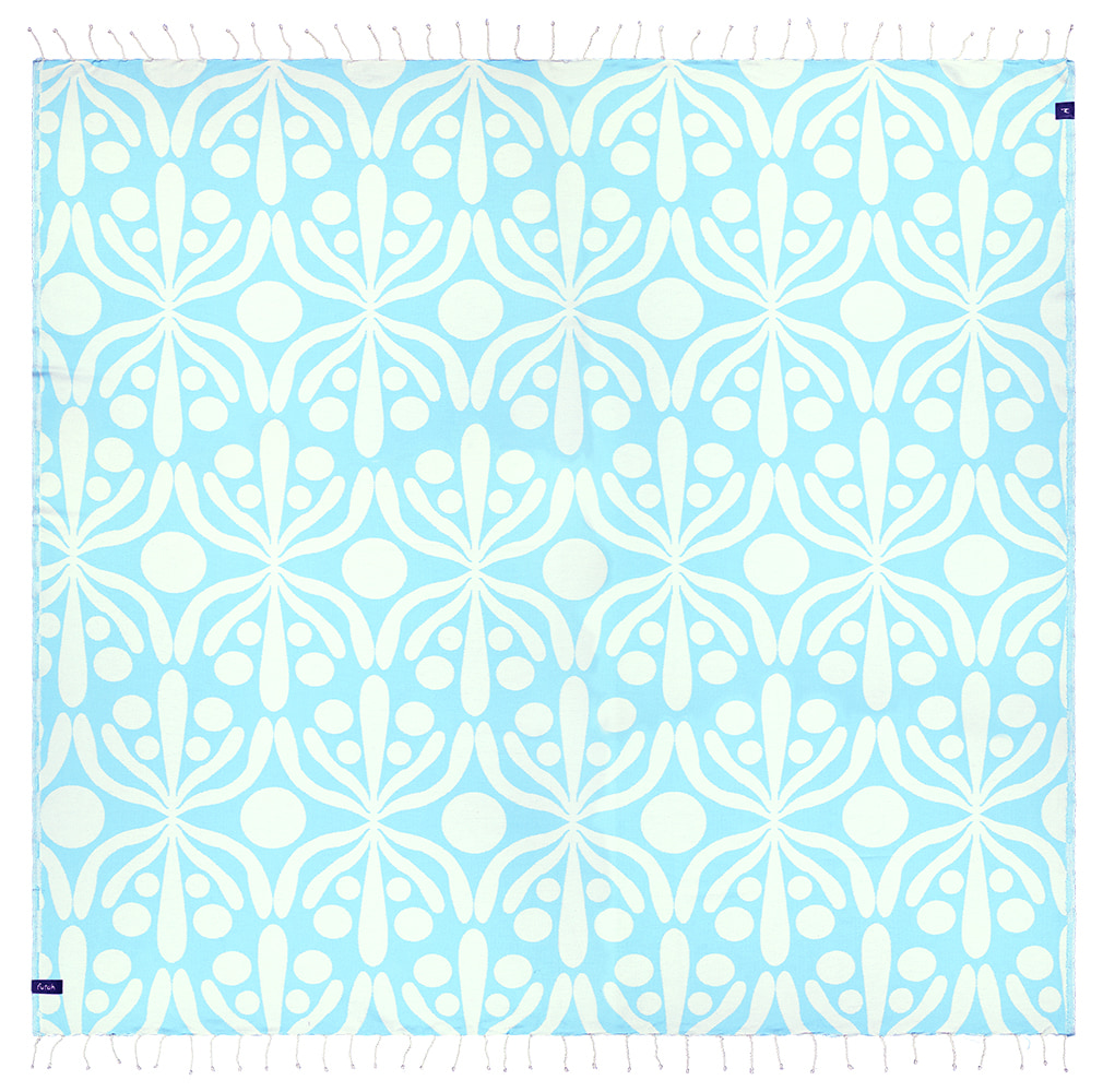 Futah - Flora Aquatique Serviette de Plage XL (1)