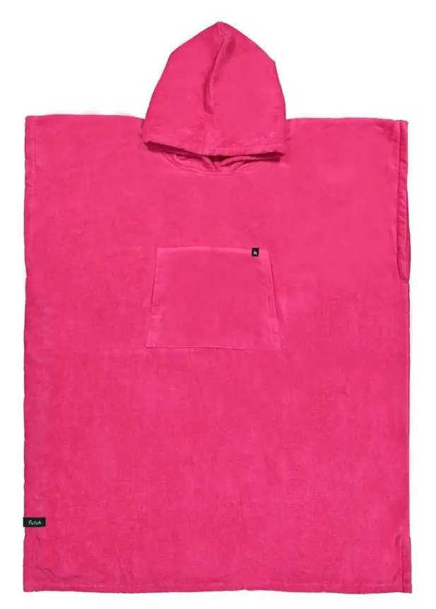 Futah - Ericeira Rose Fluo Poncho Épongé (1)