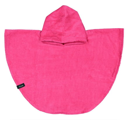 Ericeira Rosa Néon Poncho Turco Bebé