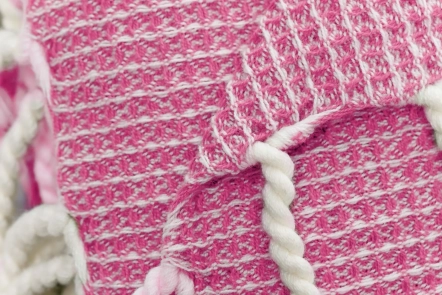 Couverture Ericeira Rose XL (2)